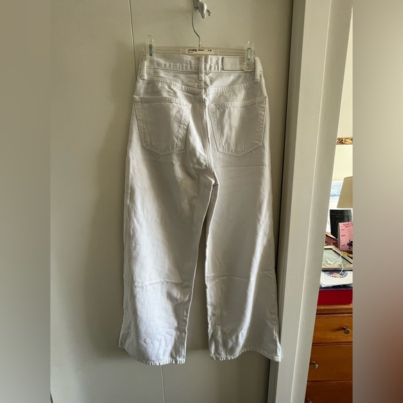 ReDone white wide leg jeans - Picture 4 of 6